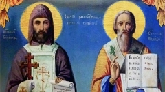 Εικόνα των Αγίων Ισαποστόλων Κυρίλλου και Μεθοδίου
